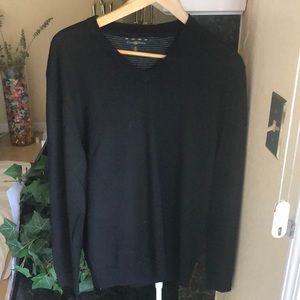 Club Room black wool/acrylic sweater size med